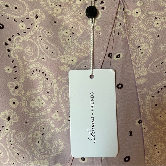 Lovers + Friends Ravenna Pant in Purple Bandana - Picture 5 of 15